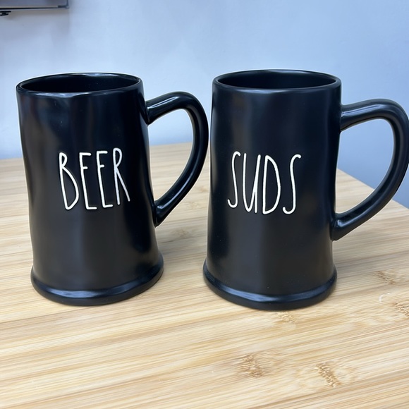 Rae Dunn Other - Rae Dunn Beer and Suds Mug set, NWOT